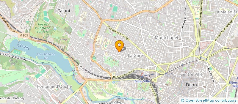 localisation de l'entreprise BOURG 46 à DIJON