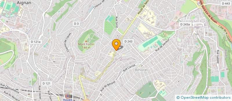 localisation de l'entreprise BOURG ACHARD 1 à BIHOREL