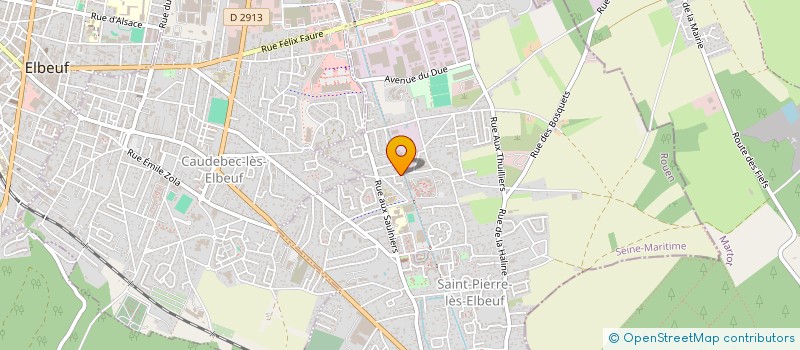 localisation de l'entreprise BOURG-ACHARD IMMOBILIER  SAINT-PIERRE-LES-ELBEUF