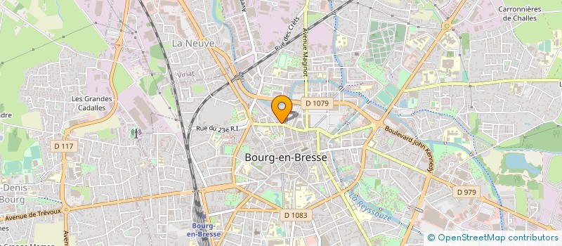 localisation de l'entreprise BOURG BASKET PLUS à BOURG-EN-BRESSE