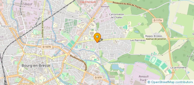 localisation de l'entreprise BOURG -BOXING - ACADEMY à BOURG-EN-BRESSE