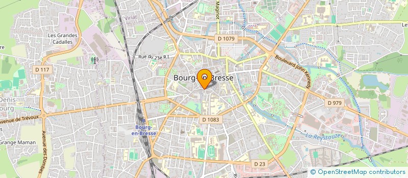 localisation de l'entreprise BOURG CUISINE DISTRIBUTION à BOURG-EN-BRESSE
