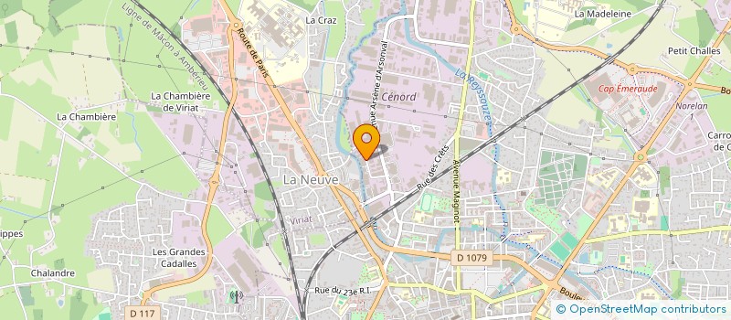 localisation de l'entreprise BOURG EN BRESSE AIN CYCLISME à BOURG-EN-BRESSE
