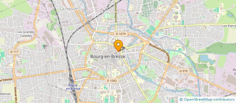 localisation de l'entreprise BOURG-EN-BRESSE25 à BOURG-EN-BRESSE