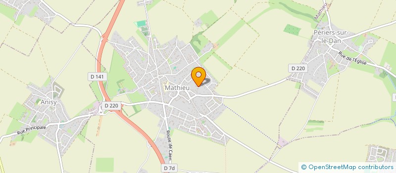 localisation de l'entreprise BOURG L'ABBESSE  MATHIEU