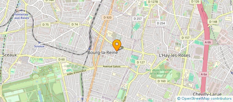 localisation de l'entreprise BOURG LA REINE FIGHT CLUB à BOURG-LA-REINE