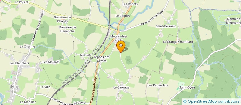 localisation de l'entreprise BOURG PROPERTY MANAGEMENT à VILLEMOTIER