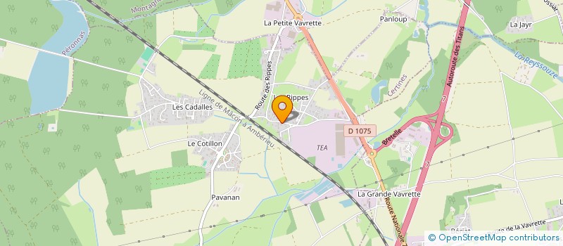 localisation de l'entreprise BOURG SUD CARRELAGE à CERTINES
