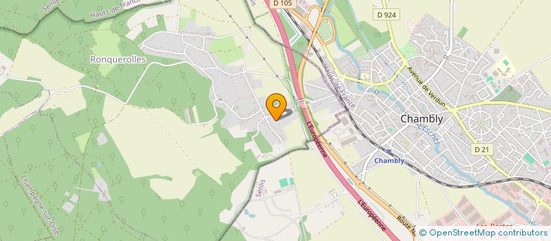 localisation de l'entreprise BOURGAIN HOLDING  RONQUEROLLES