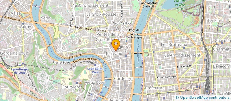 localisation de l'entreprise BOURGANEL IMMOBILIER à LYON