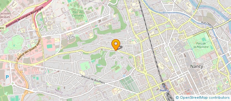 localisation de l'entreprise BOURGAUX  NANCY