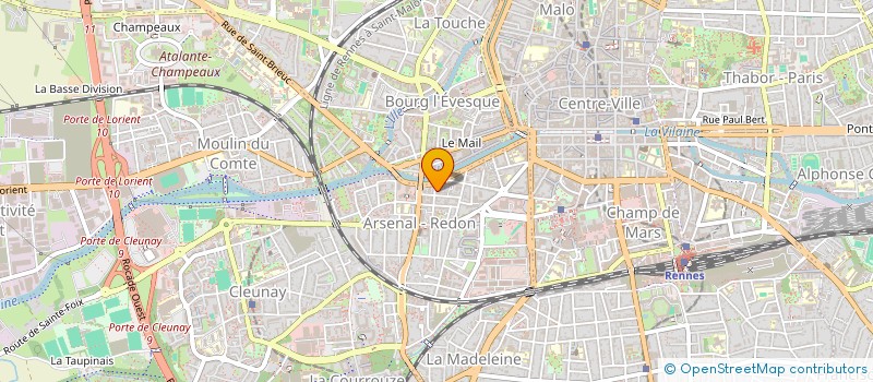 localisation de l'entreprise BOURGBARRE IMMO  RENNES