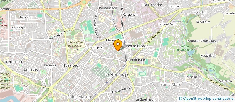 localisation de l'entreprise BOURGELATO à BREST