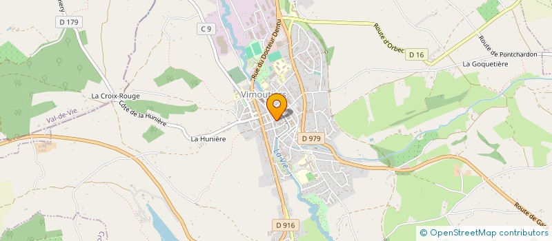 localisation de l'entreprise BOURGEOIS à VIMOUTIERS