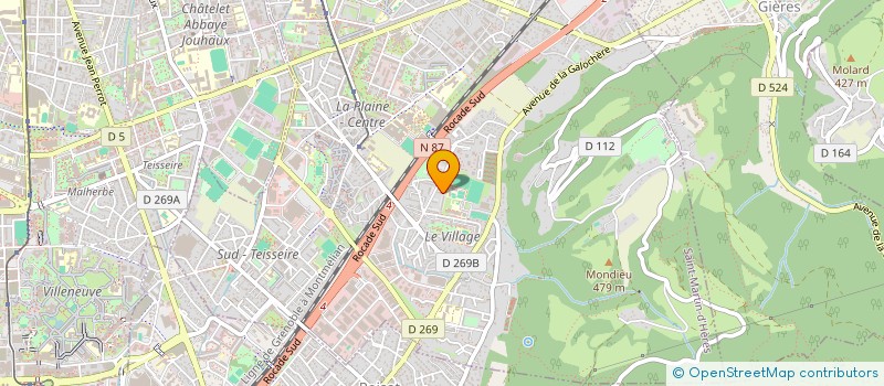 localisation de l'entreprise BOURGEOIS  SAINT-MARTIN-D'HERES