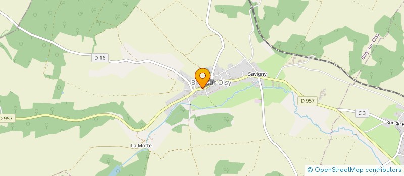 localisation de l'entreprise BOURGEOIS BATIMENT à BILLY-SUR-OISY