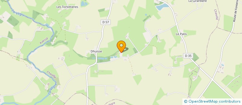 localisation de l'entreprise BOURGEOIS-BEQUIN  CHEVILLE