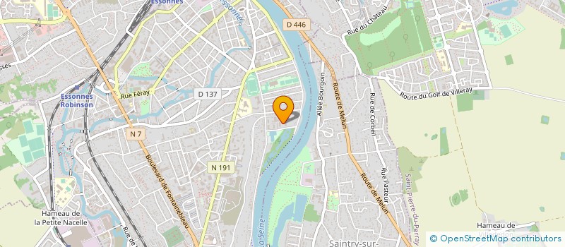 localisation de l'entreprise BOURGEOIS CONSULTING à CORBEIL-ESSONNES