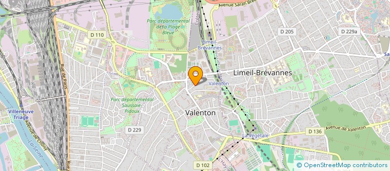 localisation de l'entreprise BOURGEOIS MULTI-SERVICES  VALENTON