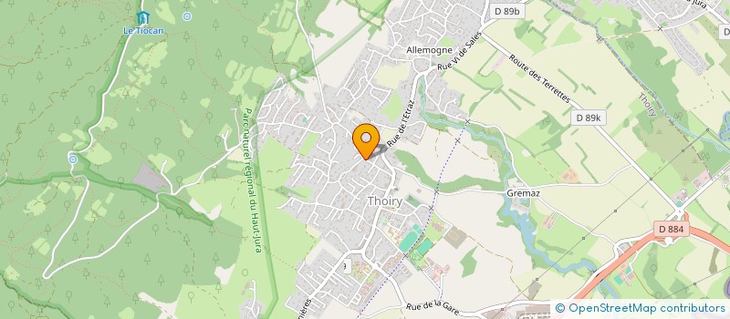 localisation de l'entreprise BOURGEOIS SERVICES à THOIRY