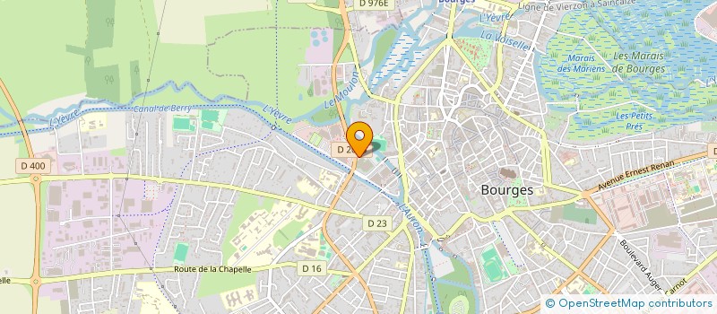 localisation de l'entreprise BOURGES DIS à BOURGES