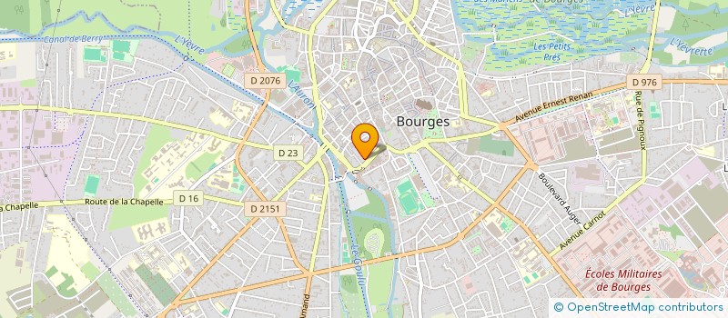 localisation de l'entreprise BOURGES FILMS ET REALISATIONS  BOURGES