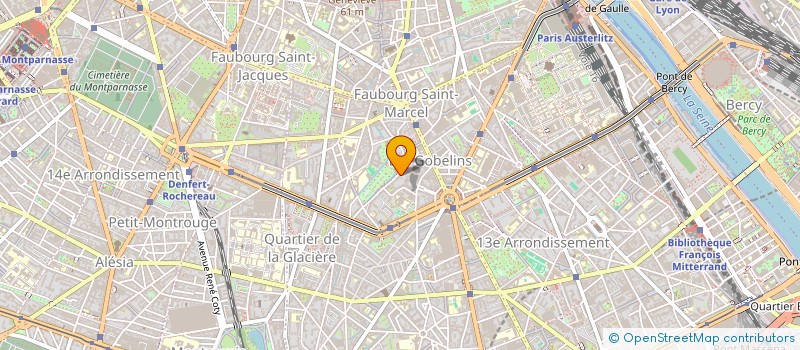 localisation de l'entreprise BOURGET FP 2 à PARIS