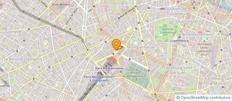 localisation de l'entreprise BOURGINE  PARIS