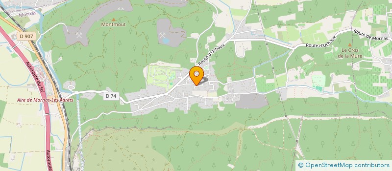 localisation de l'entreprise BOURGNANEN  MORNAS