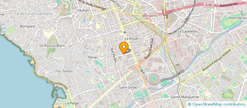 localisation de l'entreprise BOURGOGNE 32 RODOCANACHI à MARSEILLE