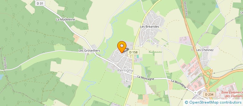 localisation de l'entreprise BOURGOGNE AUDIO VISUEL ORGANISATION à PERRIGNY