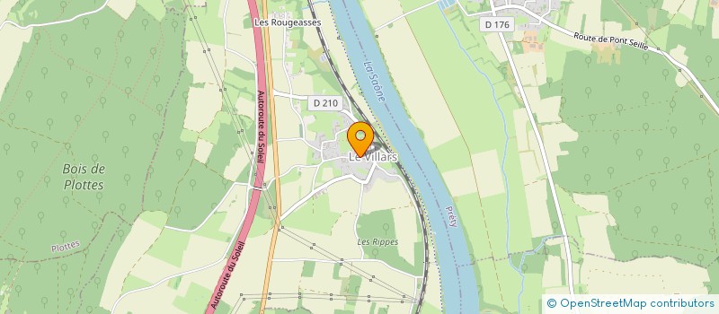 localisation de l'entreprise BOURGOGNE AUTO CLASSIC  LE VILLARS