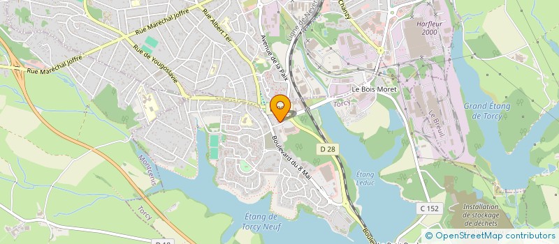 localisation de l'entreprise BOURGOGNE BATTERIES SERVICES à TORCY