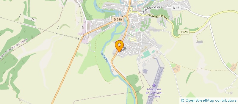 localisation de l'entreprise BOURGOGNE CHAMPAGNE DIAGNOSTICS IMMOBILIER à CHATILLON-SUR-SEINE