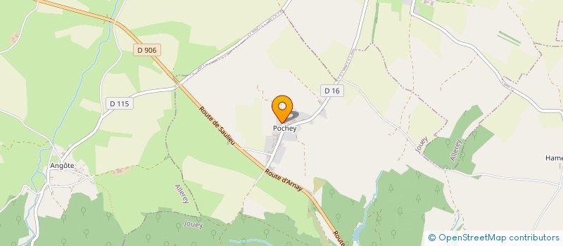 localisation de l'entreprise BOURGOGNE CHIC LOCATION  JOUEY