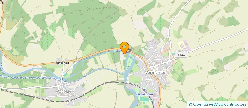 localisation de l'entreprise BOURGOGNE CONTAINER SERVICE  VERMENTON