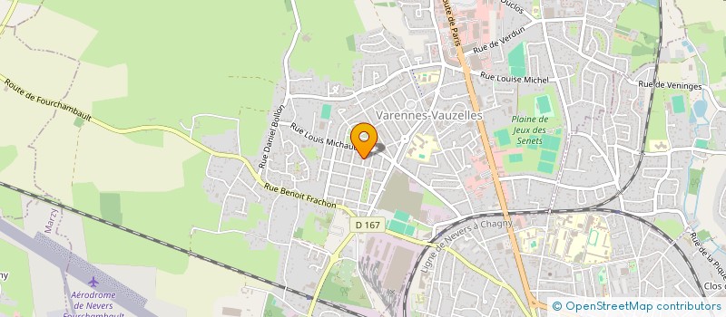 localisation de l'entreprise BOURGOGNE CULTURE EVENEMENTS à VARENNES-VAUZELLES