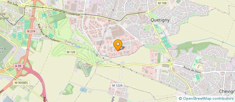 localisation de l'entreprise BOURGOGNE DECAPAGE à QUETIGNY