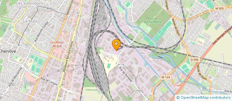 localisation de l'entreprise BOURGOGNE DISTRIBUTION AUTOMATIQUE  LONGVIC