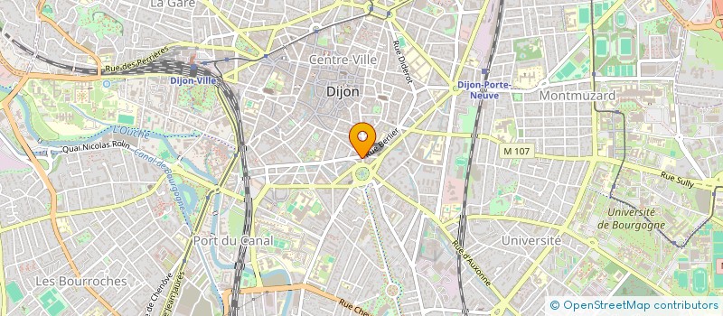 localisation de l'entreprise BOURGOGNE ECO-LOGIS à DIJON