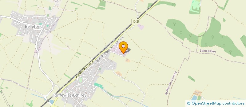 localisation de l'entreprise BOURGOGNE ELEC  RUFFEY-LES-ECHIREY