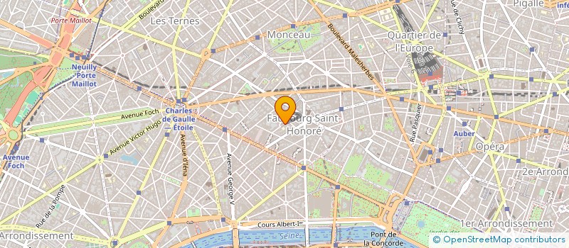 localisation de l'entreprise BOURGOGNE FINANCES CONSEIL  PARIS