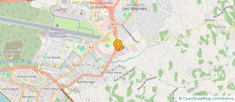 localisation de l'entreprise BOURGOGNE FOOD à LES ABYMES