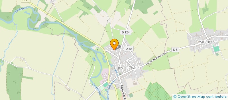 localisation de l'entreprise BOURGOGNE FORMATIONS  SAINT-BRIS-LE-VINEUX