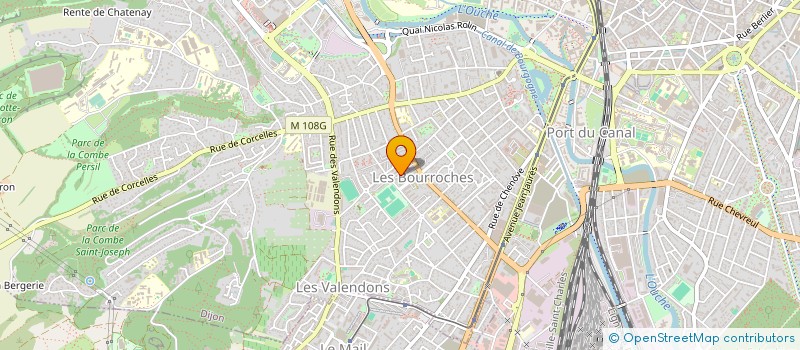 localisation de l'entreprise BOURGOGNE I-EXPORT à DIJON
