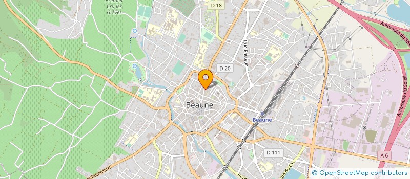 localisation de l'entreprise BOURGOGNE INFORMATIONS ET COMMUNICATION à BEAUNE