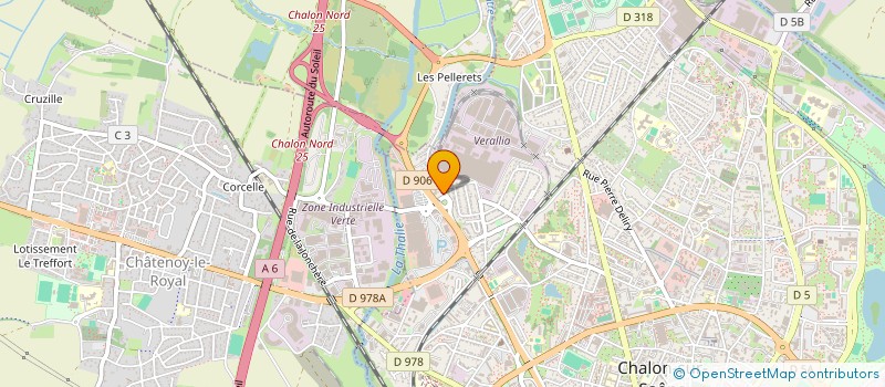 localisation de l'entreprise BOURGOGNE LOC à CHALON-SUR-SAONE