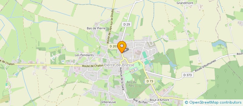localisation de l'entreprise BOURGOGNE LOISIRS MECANIQUES à PONTOUX