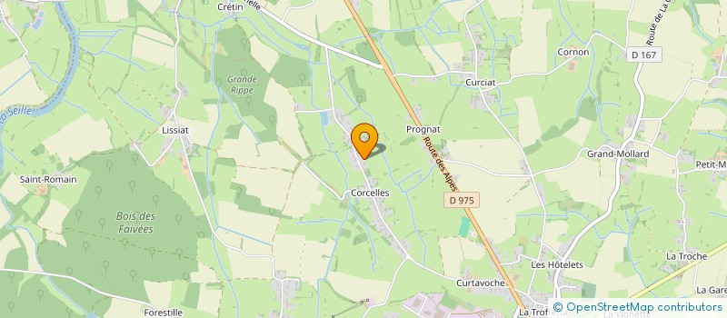 localisation de l'entreprise BOURGOGNE MAINTENANCE SOLUTION INDUSTRIELLE  ROMENAY