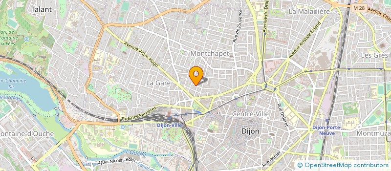 localisation de l'entreprise BOURGOGNE MOBILITY SARL à DIJON